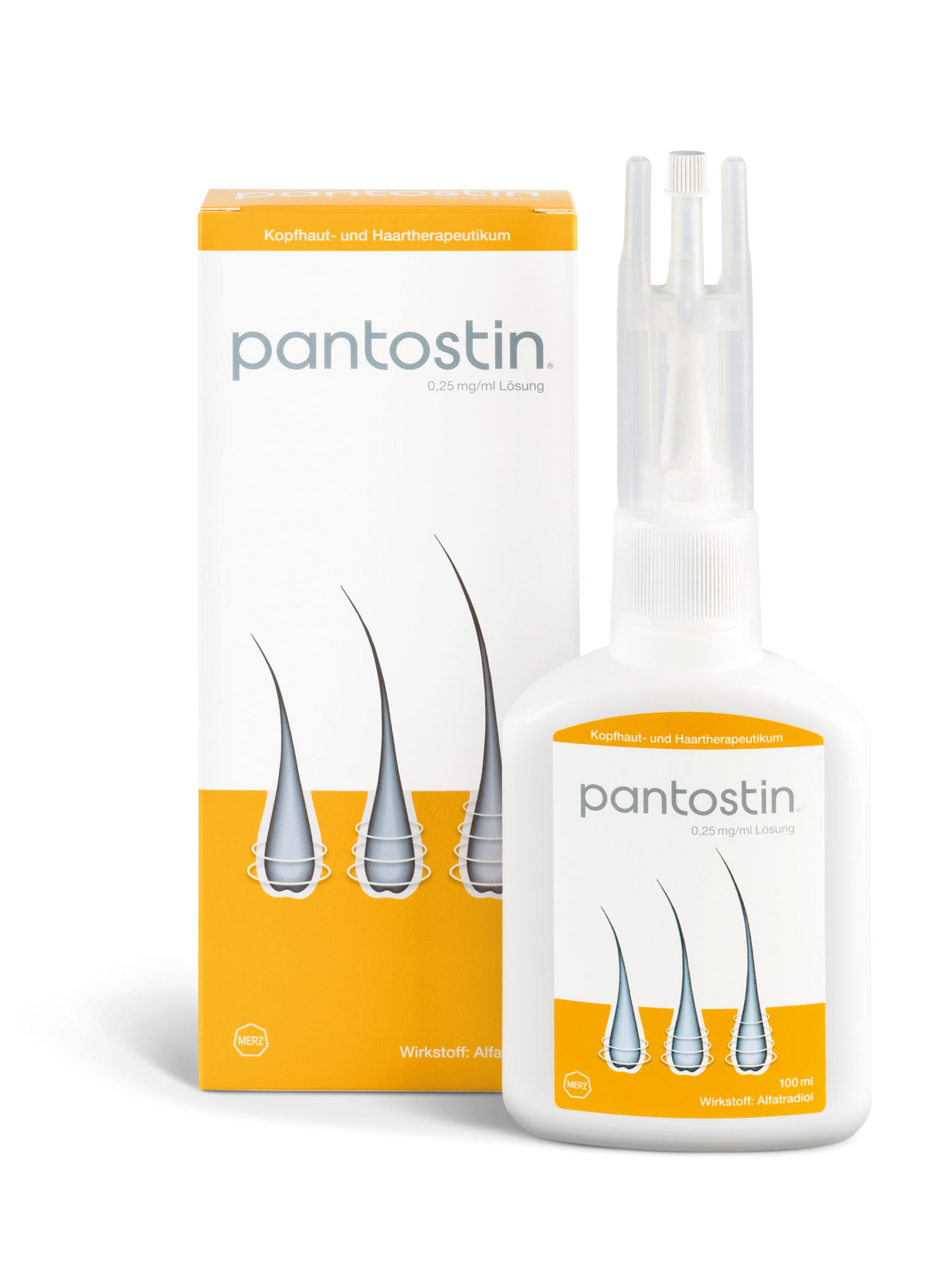 Pantostin® (Alfatradiol) gegen erblich bedingten Haarausfall Pantostin® (Alfatradiol) gegen erblich bedingten Haarausfall